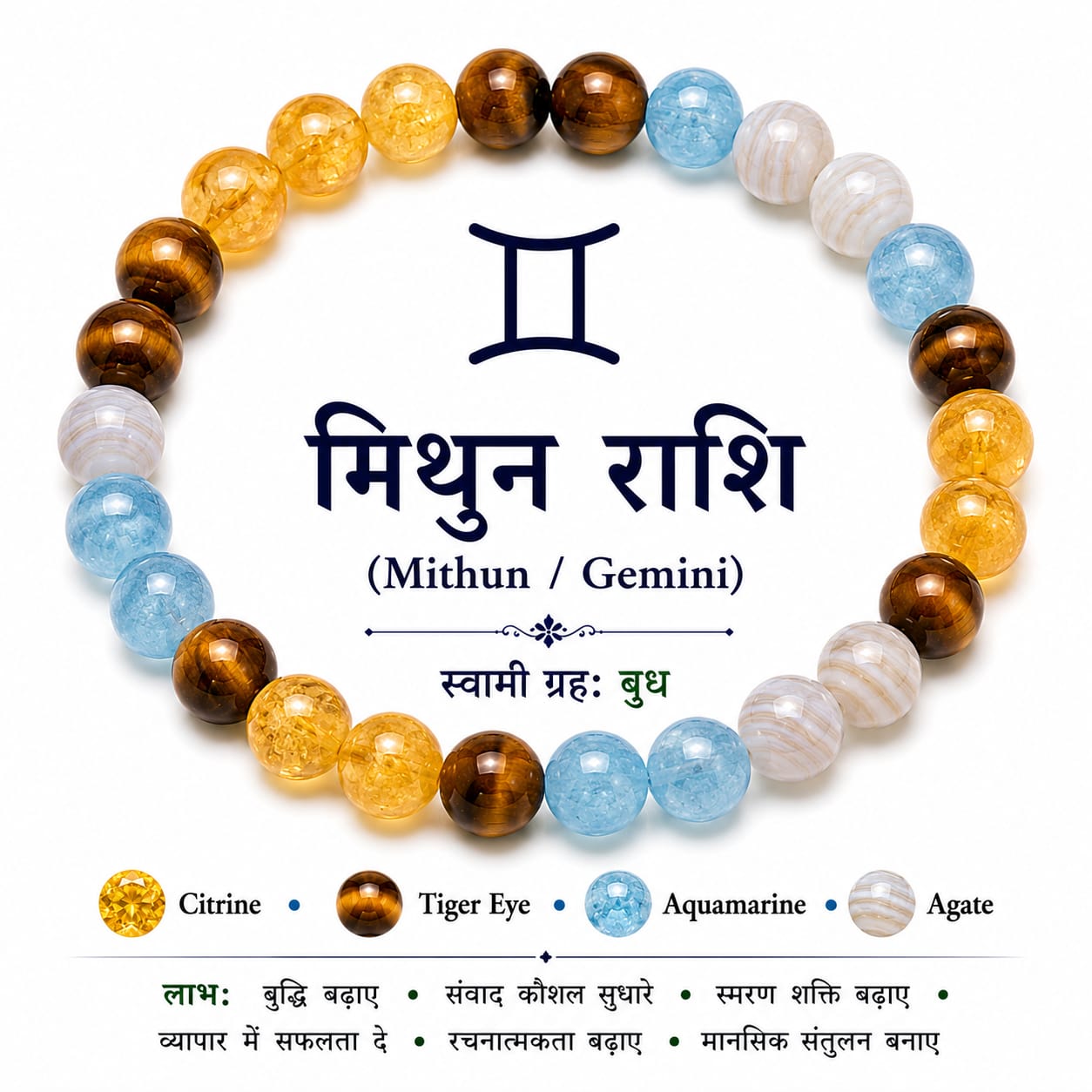 Gemini Wisdom Bracelet
