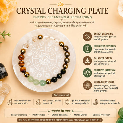 Selenite Crystal Charging Plate